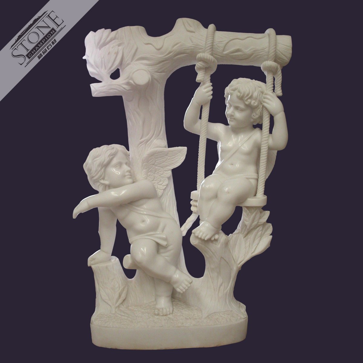 Famous White marble sculp