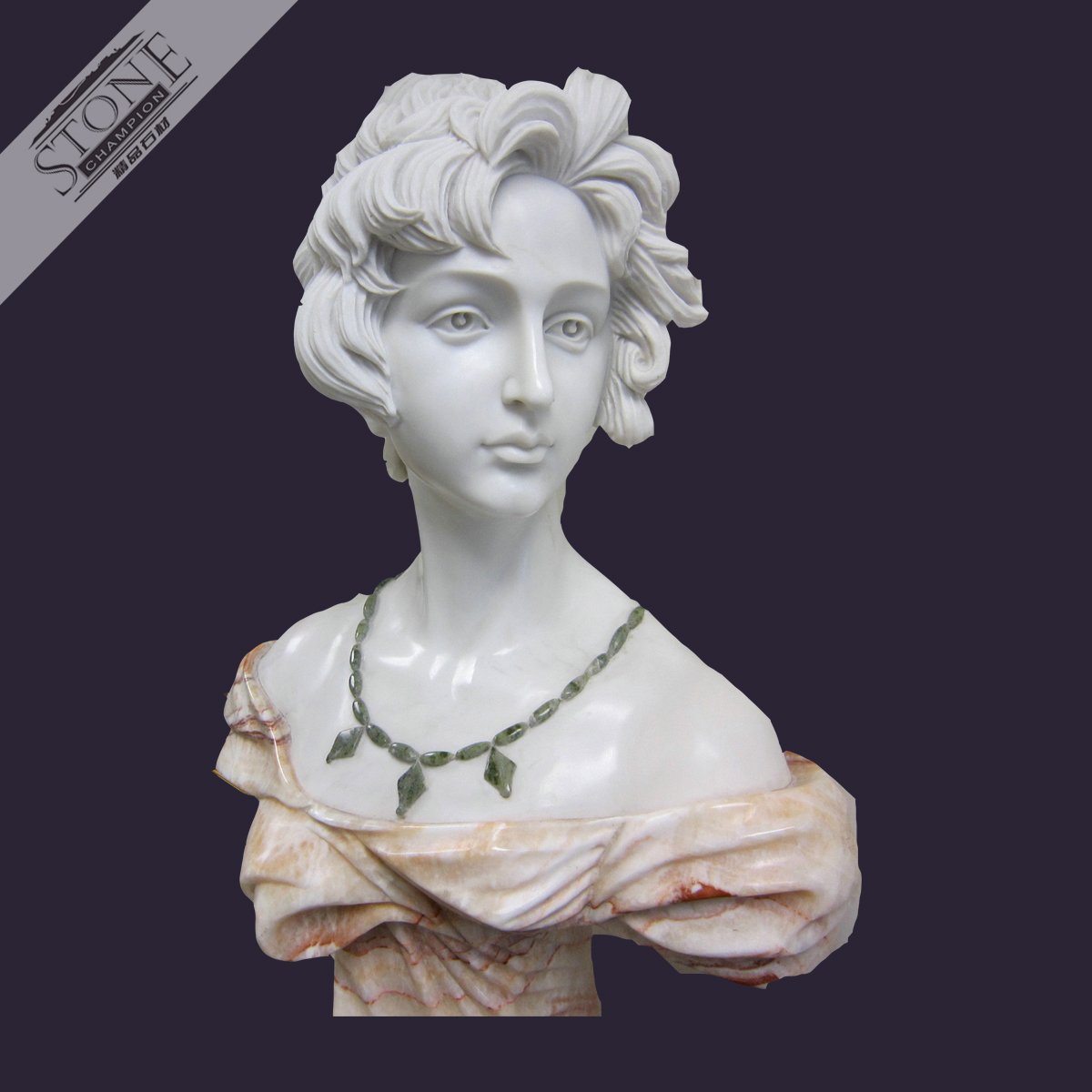 Hand carved beautiful lad