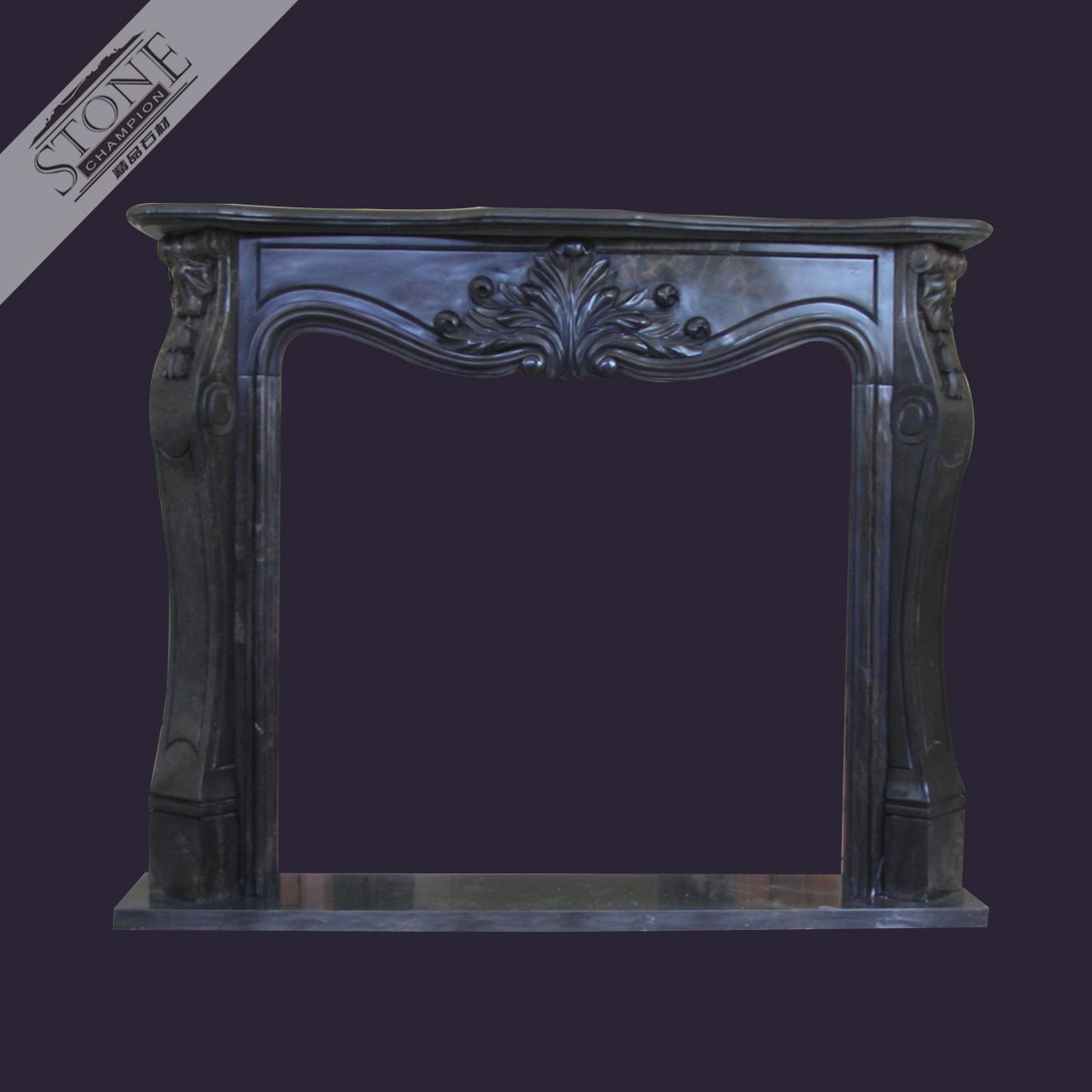 French style black marble