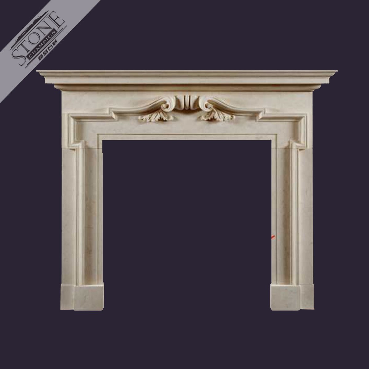 Unique moulding decorative indoor used fireplace mantel