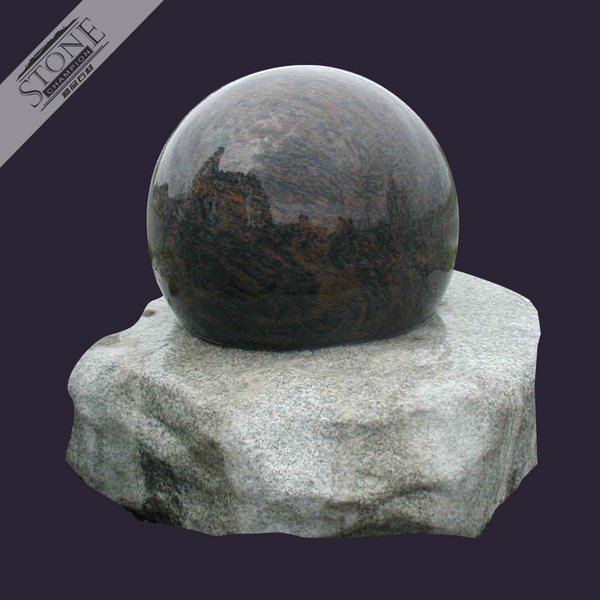 Granite ball fountain