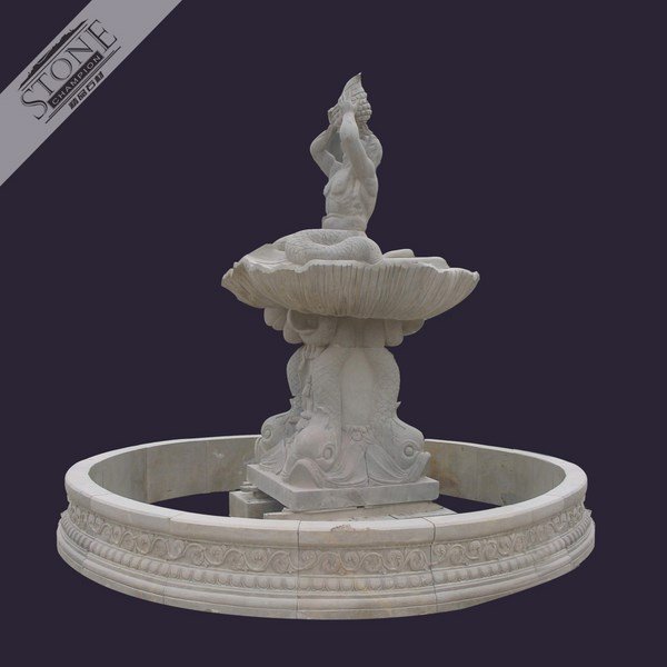 Beautiful Garden decorative limestone water fountain