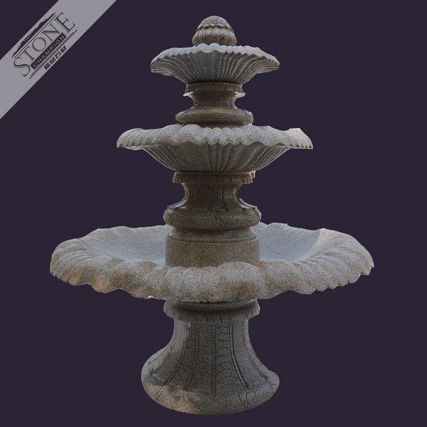 Granite water fountain